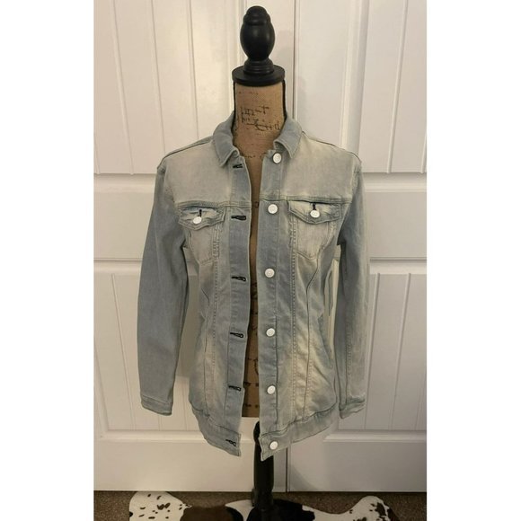 Lularoe Jaxon Jean Jacket‎ - Picture 2 of 7